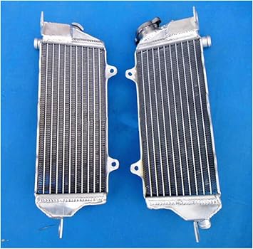 Compatible With Kawasaki Tecate KXT250 Aluminum Radiator Cooler Cooling Coolant 1987 1988