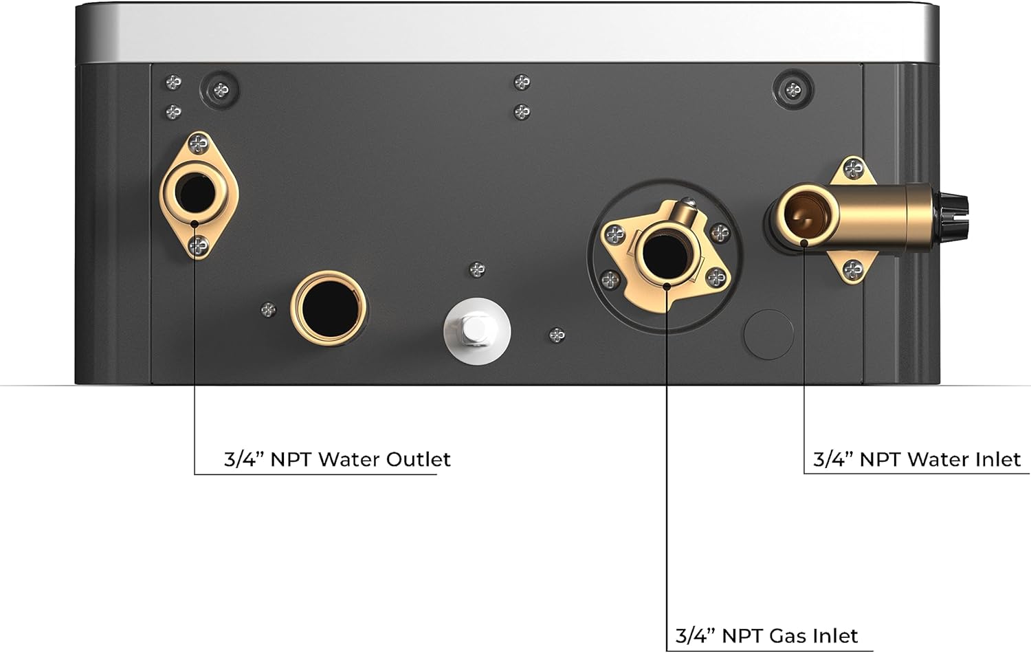 Eccotemp SMARTHOME Indoor 6.8 GPM Liquid Propane Tankless Water Heater
