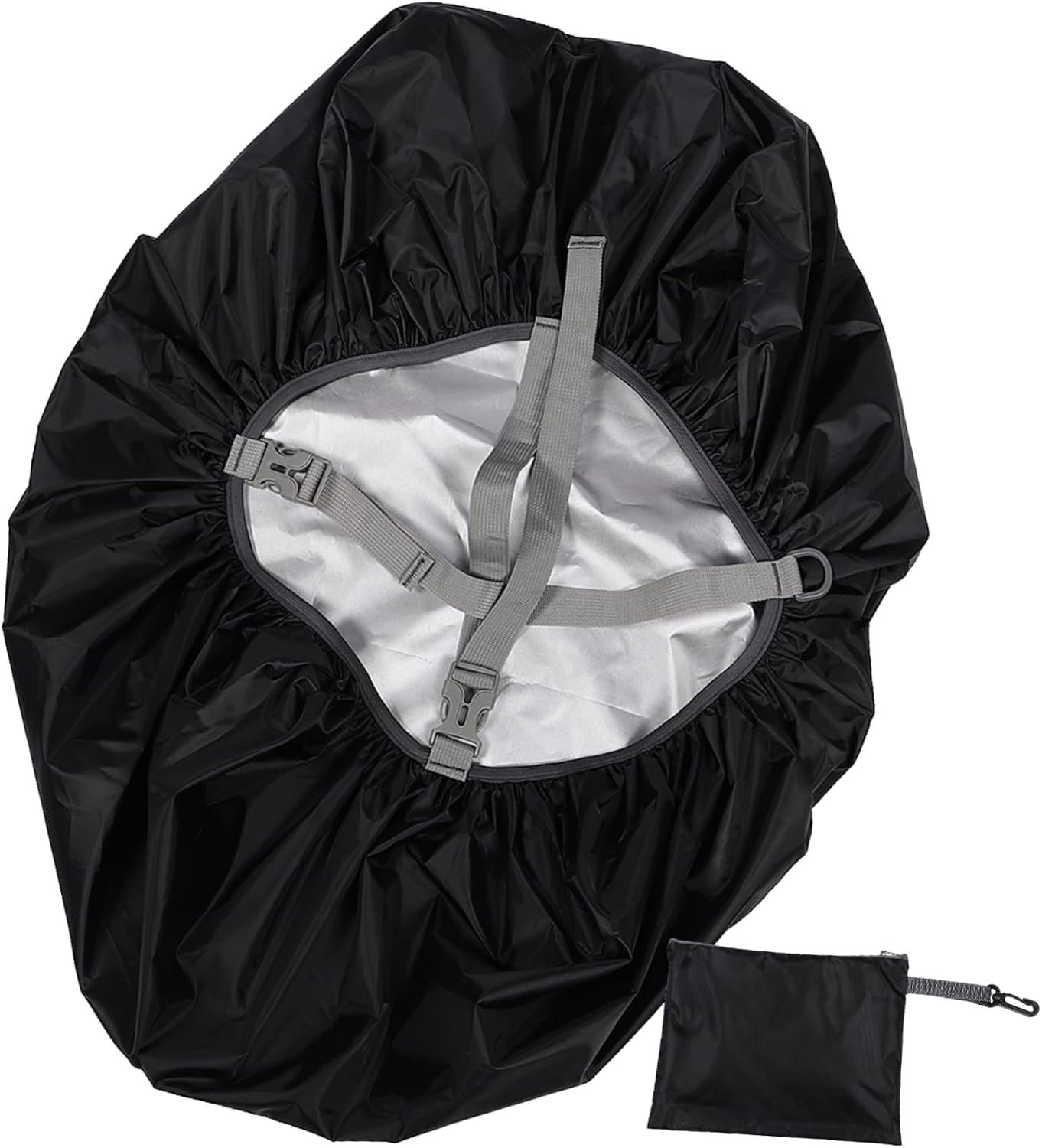 NOLITOY 3sets Backpack Rain Cover with Storage Bag and Outdoor for Hiking Camping and Biking