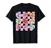 Valentines Day Hearts Candy Be Mine Valentine Women Men Kids T-Shirt