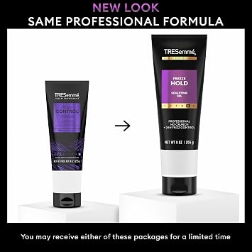 TRESemme Mega Control Alcohol-Free Hair Gel for Frizz Control with Coconut Oil 9 oz