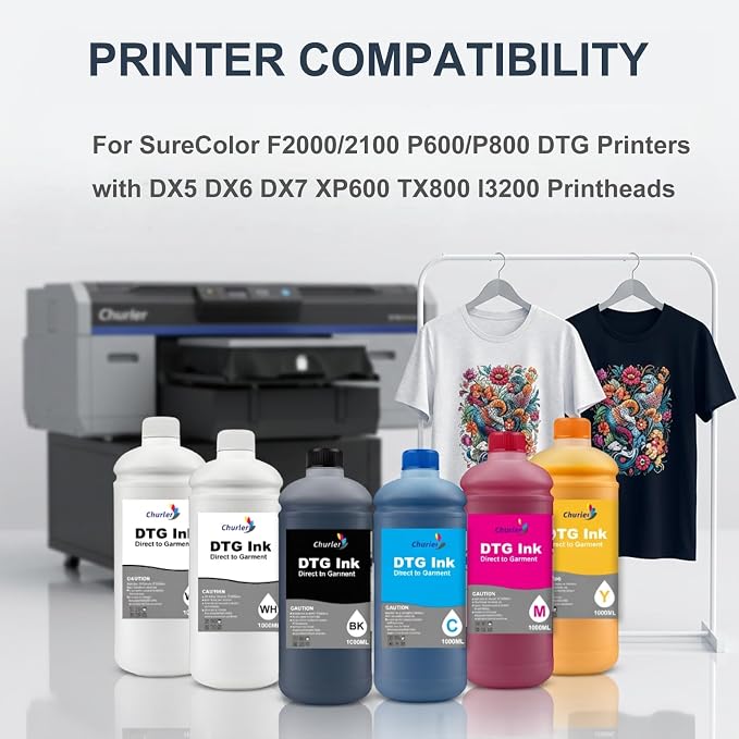 Kit de Tinta DTG para Impresoras SureColor F2000 F2100 miniatura 2