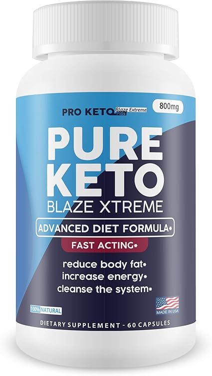 Amazon Com Pure Keto Blaze Extreme Diet Pills Keto Weight Loss Help Burn More Fat And Lose More Weight With Accelerated Ketosis Supported By Bhb Exogenous Ketones Pure Keto Salts