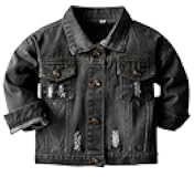 Cromoncent Toddler Denim Jacket for Boys Girls