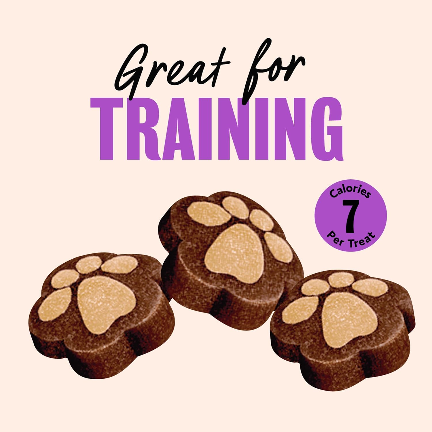 Cesar Softies Chewy Small Dog Treats Filet Mignon Flavor, 6.7 oz. Pouch (75 Treats), Pack of 8