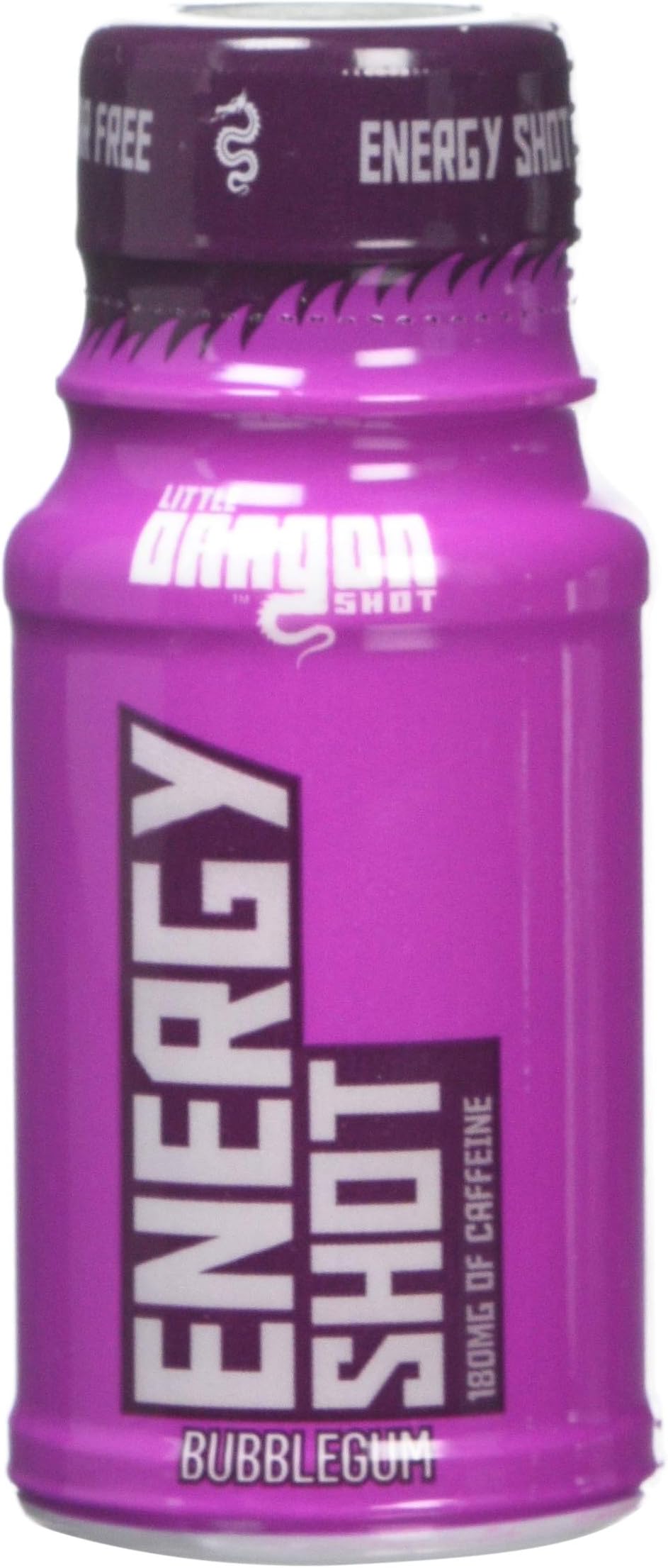 Little Dragon Energy Shot, 60 ml, Bubble-Gum, Pack of 12