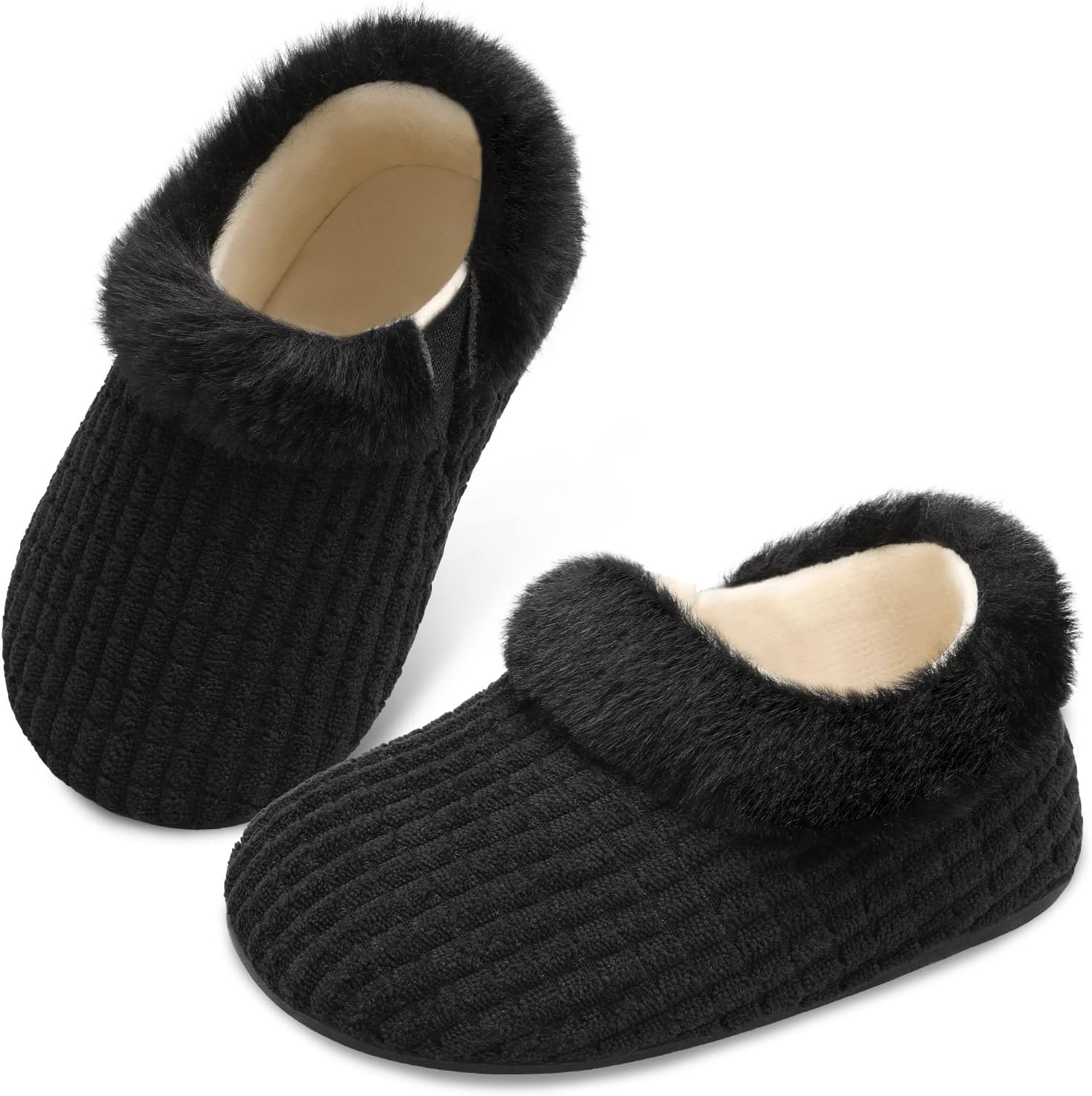 Centipede Demon Toddler Slippers for Boys Girls Slip on Kids Baby Toddlers House Shoes Lightweight Barefoot Furry Sock Shoes Indoor Outdoor Warm Walking Shoes