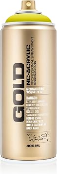 Montana Cans GOLD Spray Paint, 400ml, Banana Joe
