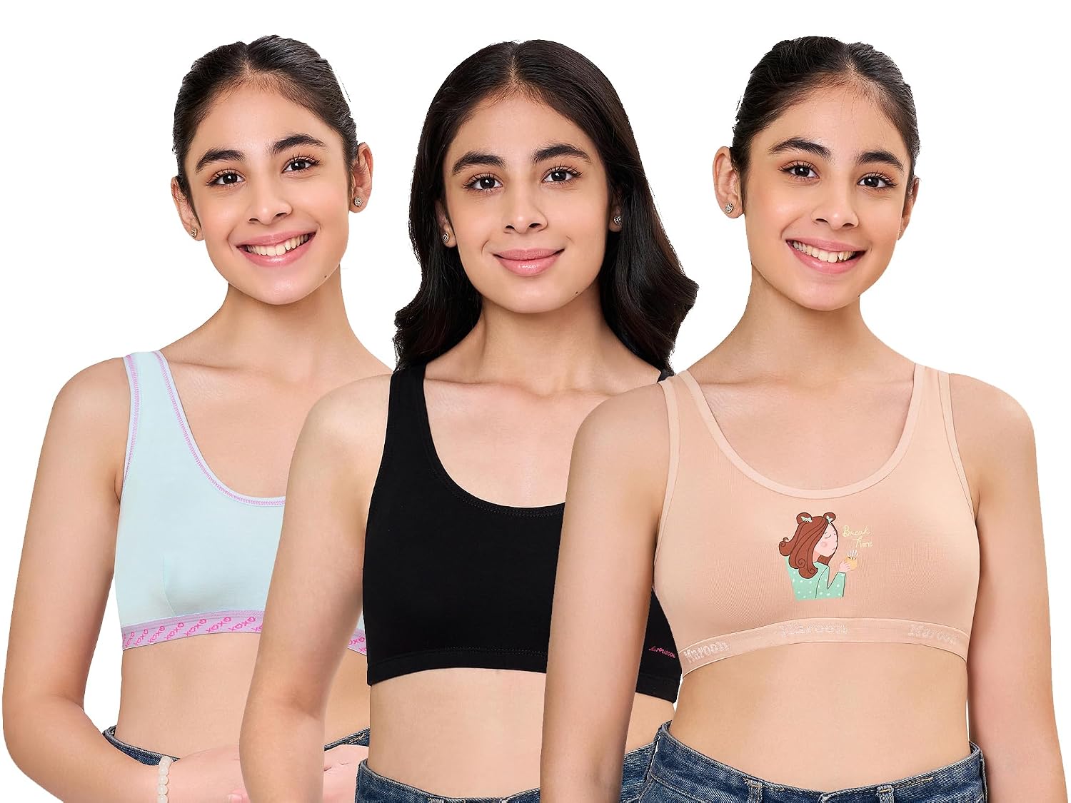 MAROON Beginner Bra for Girls, Cotton Lycra Non-Padded Full Coverage Seamless Beginners Non-Wired Bra BPinky-SG_Star-N_Win... - Review, Price and Buying Guide