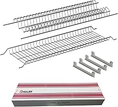 Stainless Steel Flush Mounted Dish Drainer Kit (NO Chrome or Grey Varnished) for Wall Unit 60 Internal 55.6 + 4 Brackets + Protective Box