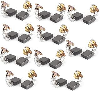 New Lon0167 10 Pairs Featured Electric Drill Motor reliable efficacy Tool Hardcover Carbon Brush 16x14x6mm(id:3fe 3b 24 ae8)