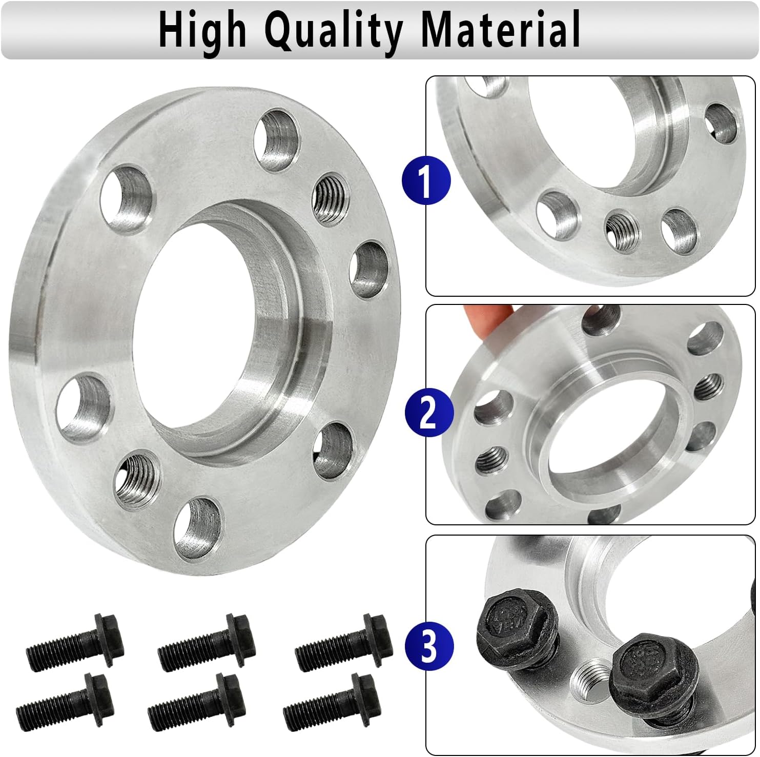 601010K LS Crankshaft Spacer with Bolts For GM LS1 LS2 LS3 LS6 LS7 L92 for Ensuring Proper Clearance Between Crankshaft and Converter