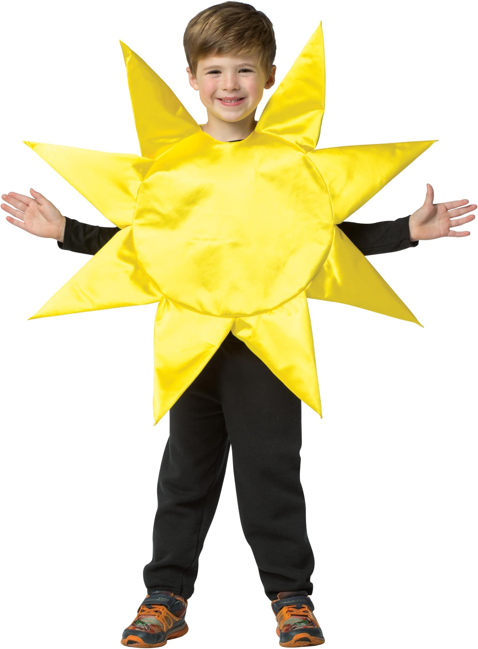 Sun Sunshine Halloween Kids Costume, Boys and Girls, Child Size 4-6X, Yellow