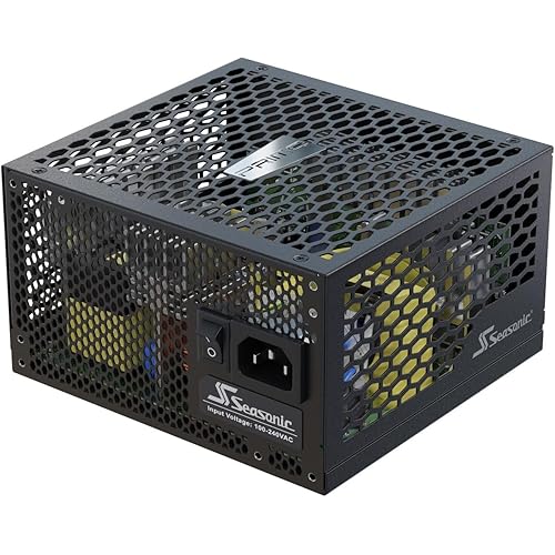 Seasonic PRIME FANLESS PX-500, 500W 80+ Platinum, Full Modular, ATX12V & EPS12V, True Fanless Design, 12 Year Warranty, Perfect Power Supply for situations that demand silence from the equipment