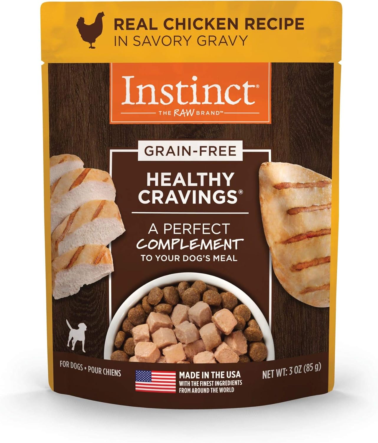 Buy Instinct Grain Free Dog Food Topper Healthy Cravings With Gravy Natural Wet Dog Food Topper Online In Indonesia B01f9i2uoq