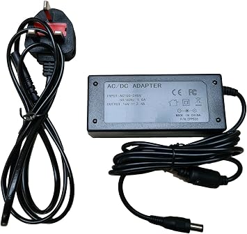 POWER SUPPLY COMPATIBLE WITH YAMAHA PSR-SX600 DIGITAL PIANO KEYBOARD 16V 2.4A 45W ADAPTER