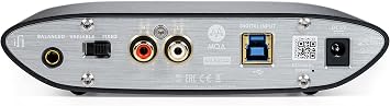 iFi Zen DAC V2 | Desktop Digital Analog Converter with USB 3.0 B Input only/Outputs: 6.3mm Unbalanced / 4.4mm Balanced/RCA - MQA DECODER - Audio System Upgrade (Unit only)