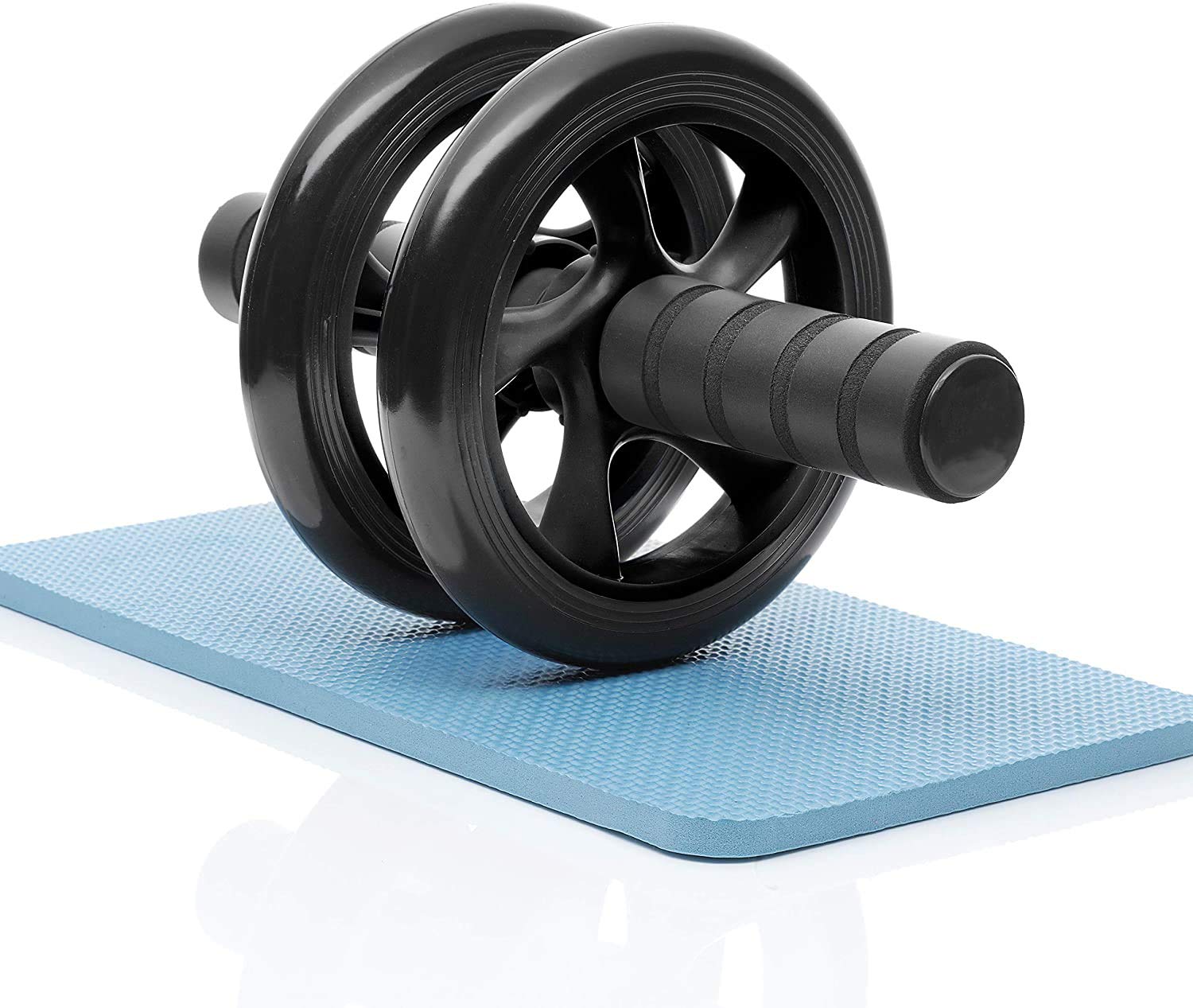 SKYFUN (LABEL) Dual Wheel Abdominal Strength Fitness Training Ab Roller Machine Wheel Exercise Core Workout Fitness Equipment For Men, Women Home Gym (B08WX7ZX54) Amazon Price History, Amazon Price Tracker