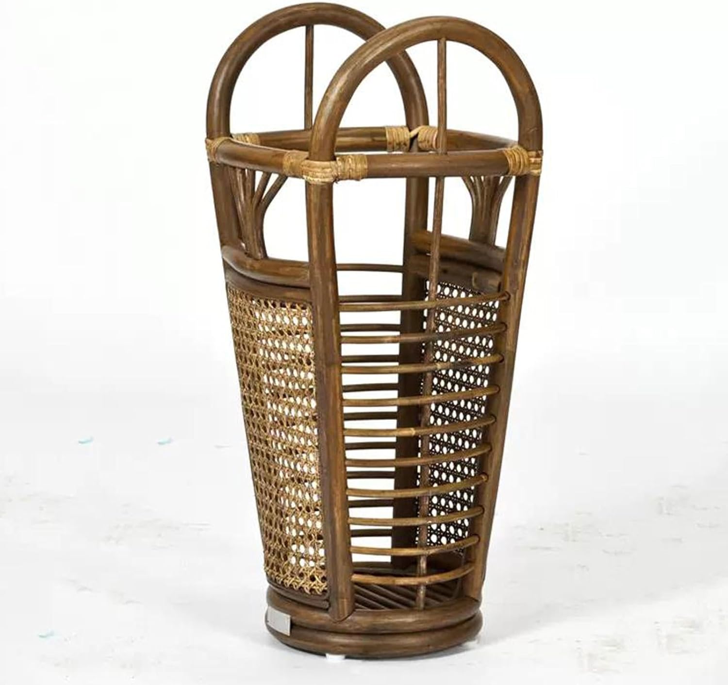 Umbrella Holder Entryway Rattan Weaving Umbrella Stand, Sturdy Holder Storage Rack, Entrance Bucket Basket, for Home Office Decoration Umbrella Stand Rack