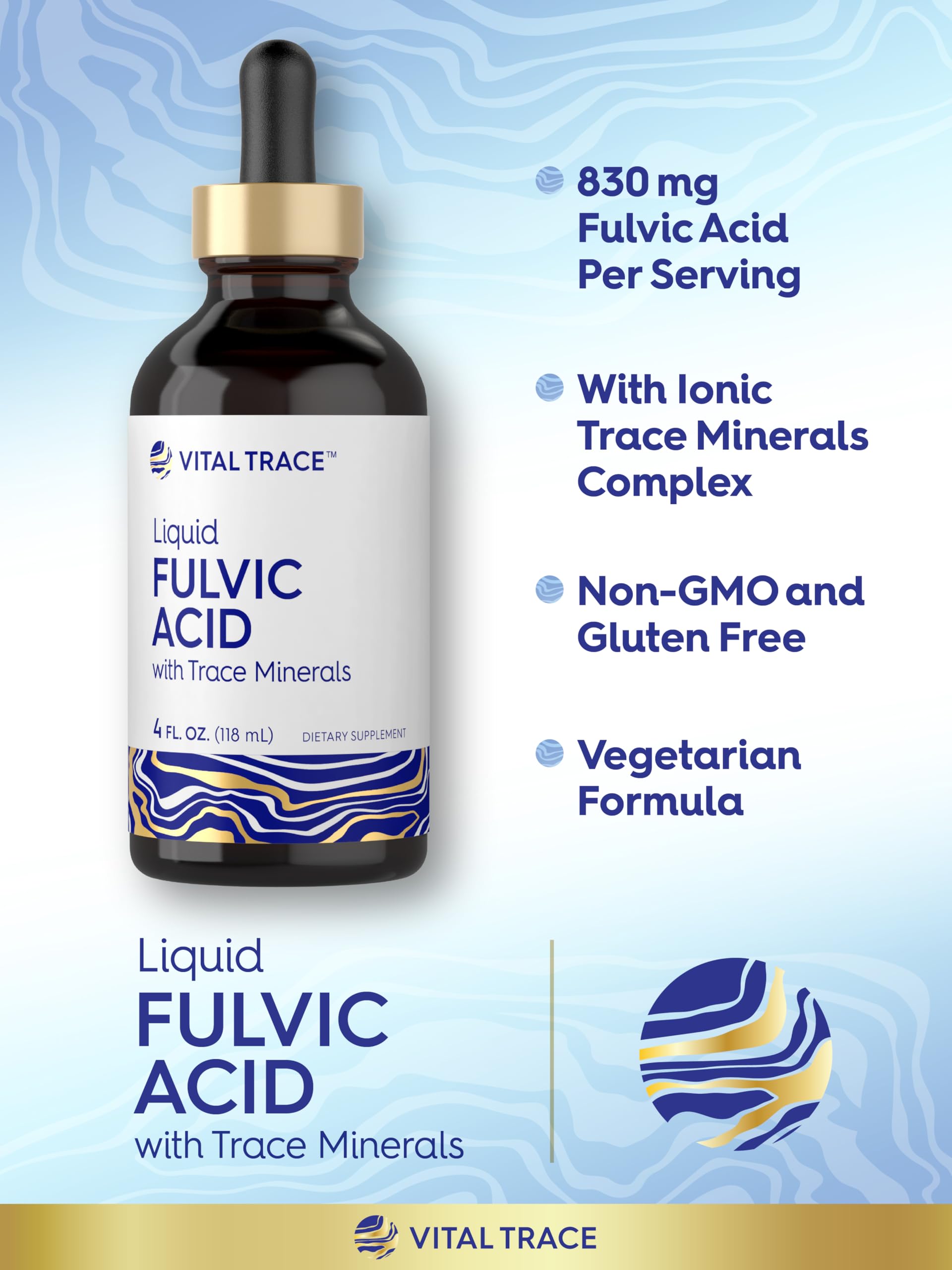 Carlyle Fulvic Acid Drops 4 fl oz | Liquid Trace Minerals — Amazon image 4