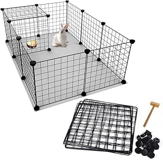 ペット フェンス 20枚 セット 柵 小屋 フェンス サークル 犬 猫 ケージ うさぎ 子犬 室内用