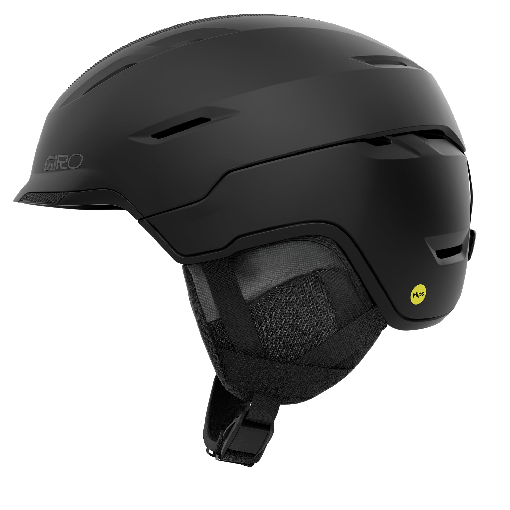 Giro Snow Tor Spherical Skihelm Snowboardhelm | MIPS® Spherical, Hybrid Konstruktion, Thermostat Control, Fidlock, In Form 2 Fit | Gr. L Matte Black