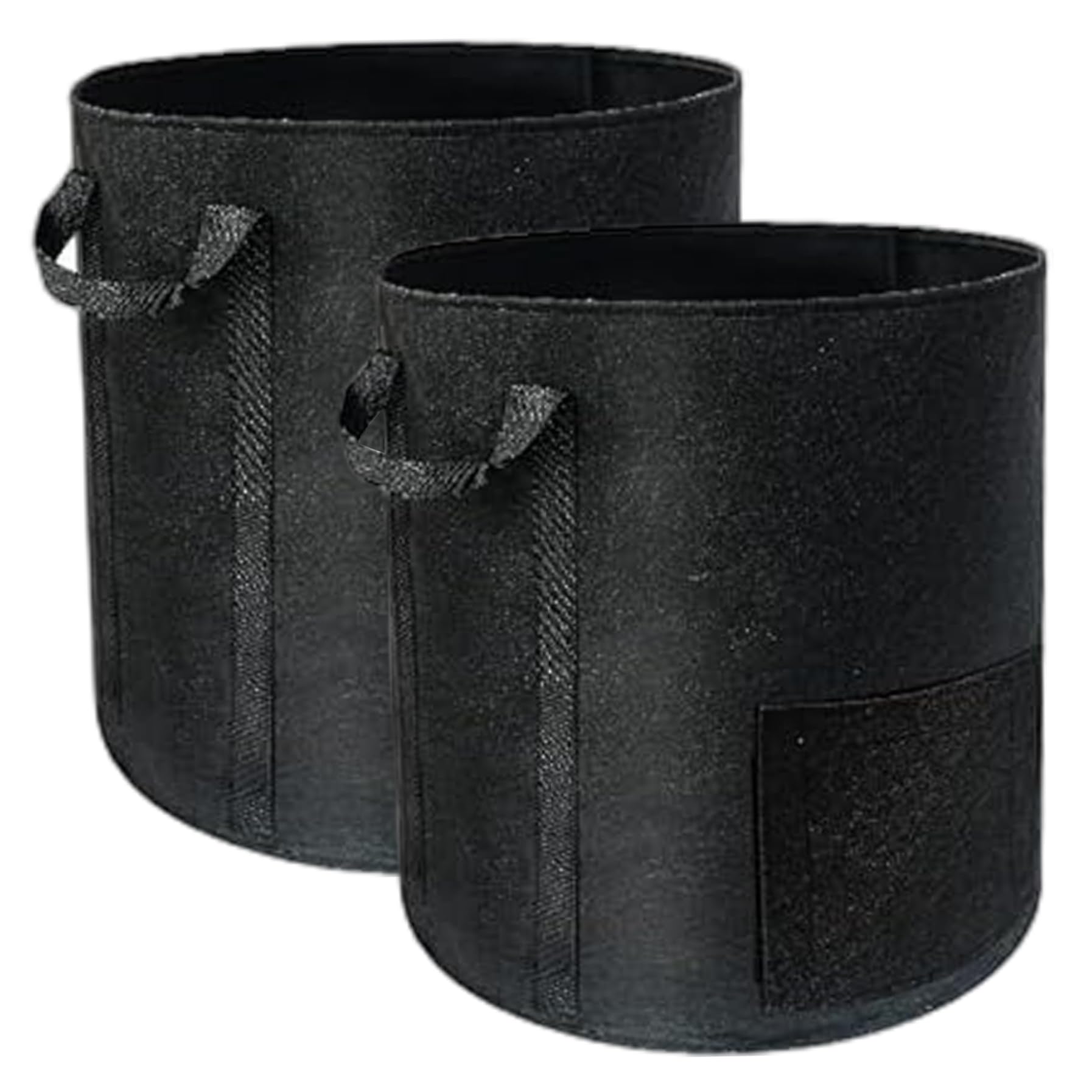 Sac de culture de pommes de terre 15 gallons x2 en tissu non tissé avec fenêtre de récolte