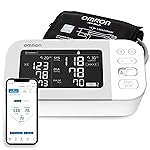 OMRON Platinum Blood Pressure Monitor, Upper Arm Cuff, Digital Bluetooth Blood Pressure Machine, Stores Up To 200 Readings for Two Users (100 readings each)
