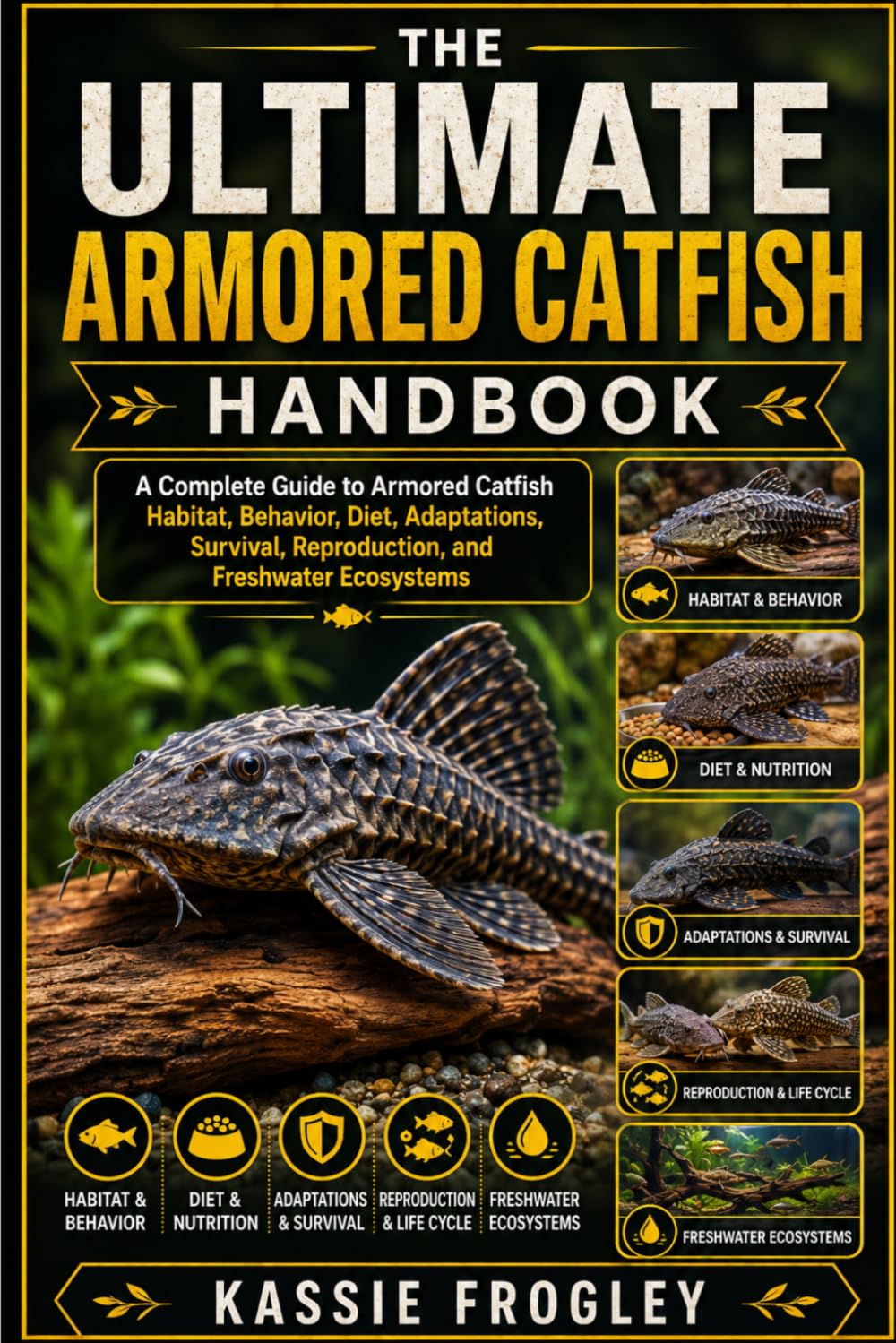 THE ULTIMATE ARMORED CATFISH HANDBOOK: A Complete Guide to Armored Catfish Habitat, Behavior, Diet, Adaptations, Survival, Reproduction, and Freshwater Ecosystems