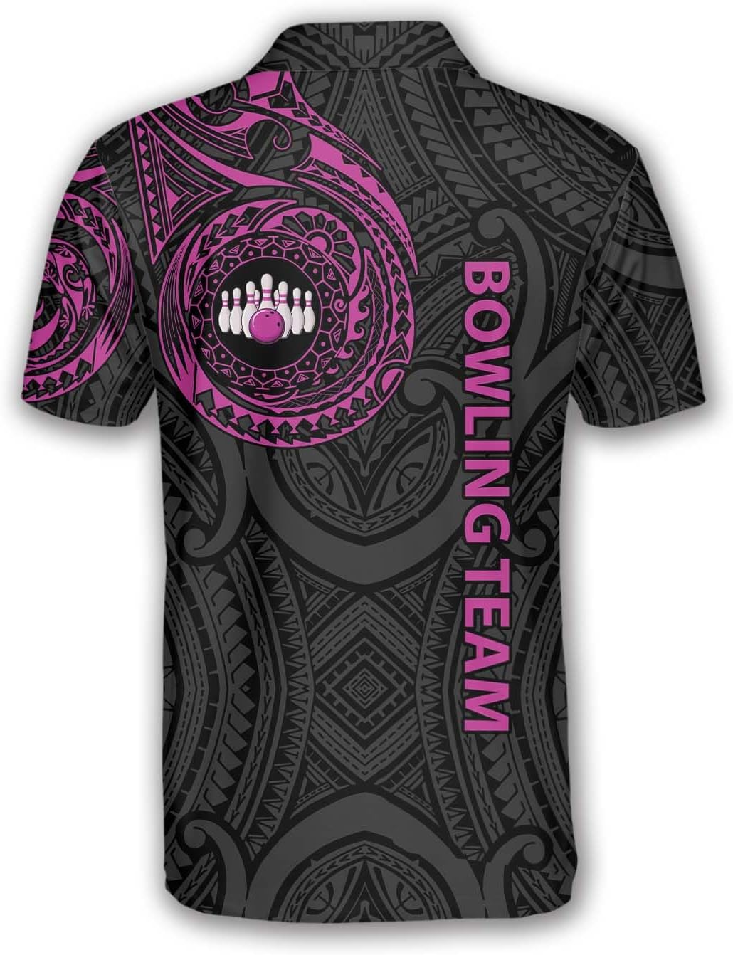 Custom Bowling Shirts for Men, Personalized Bowling Jerseys for Team with Name Tribal 24, Sizes S - 5XL