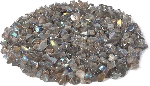 Vista 91 de Justinstones Chips pulidos de hematita triturada piedra rodada adornos curativos de cristal 3.53 oz