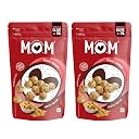 MOM - Meal of the Moment, Roasted Khatta Meetha Makhana (Pack of 2), 60g each | Source of Protein | No Palm Oil | Gluten free gallery image