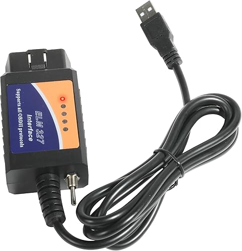 OBDII Herramienta de escaneo de diagnóstico ELM327 OBD2 Adaptador USB para ventana, con MSHS puede cambiar automáticamente, accesorios de automóvil,