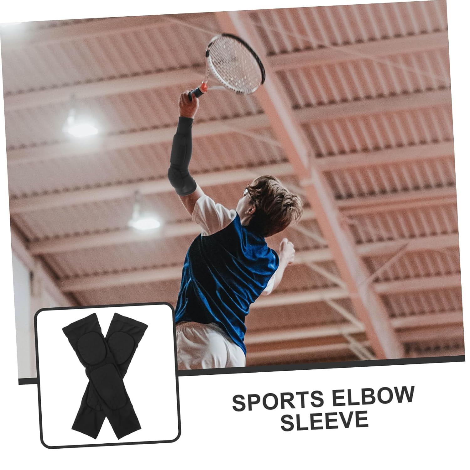 2Pcs Breathable Elbow Sleeve Protector for Outdoor Sports Arm Support for Football Basketball Volleyball and More Comfortable and Fit