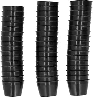 50PCS oponic Root Fixer Baskets, Soilless Plant Grow oponic Containers, Mesh Pot for Fruits Vegetables, oponics Pot with Good Air Permeabi