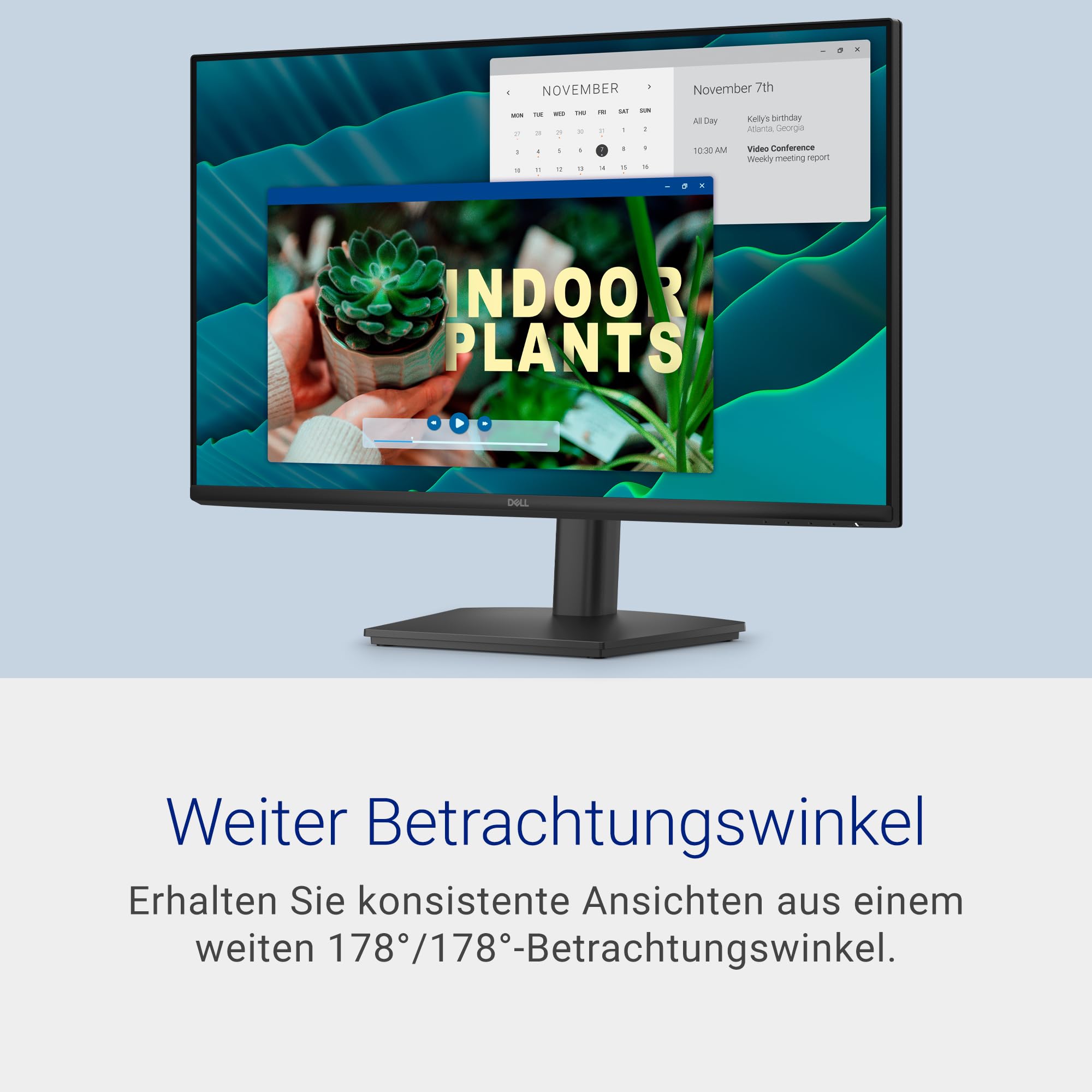 Dell SE2726HS 27 Monitor Full HD 144Hz IPS 1ms MPRT AMD FreeSync Höhenverstellbar VESA 100x100mm Schwarz