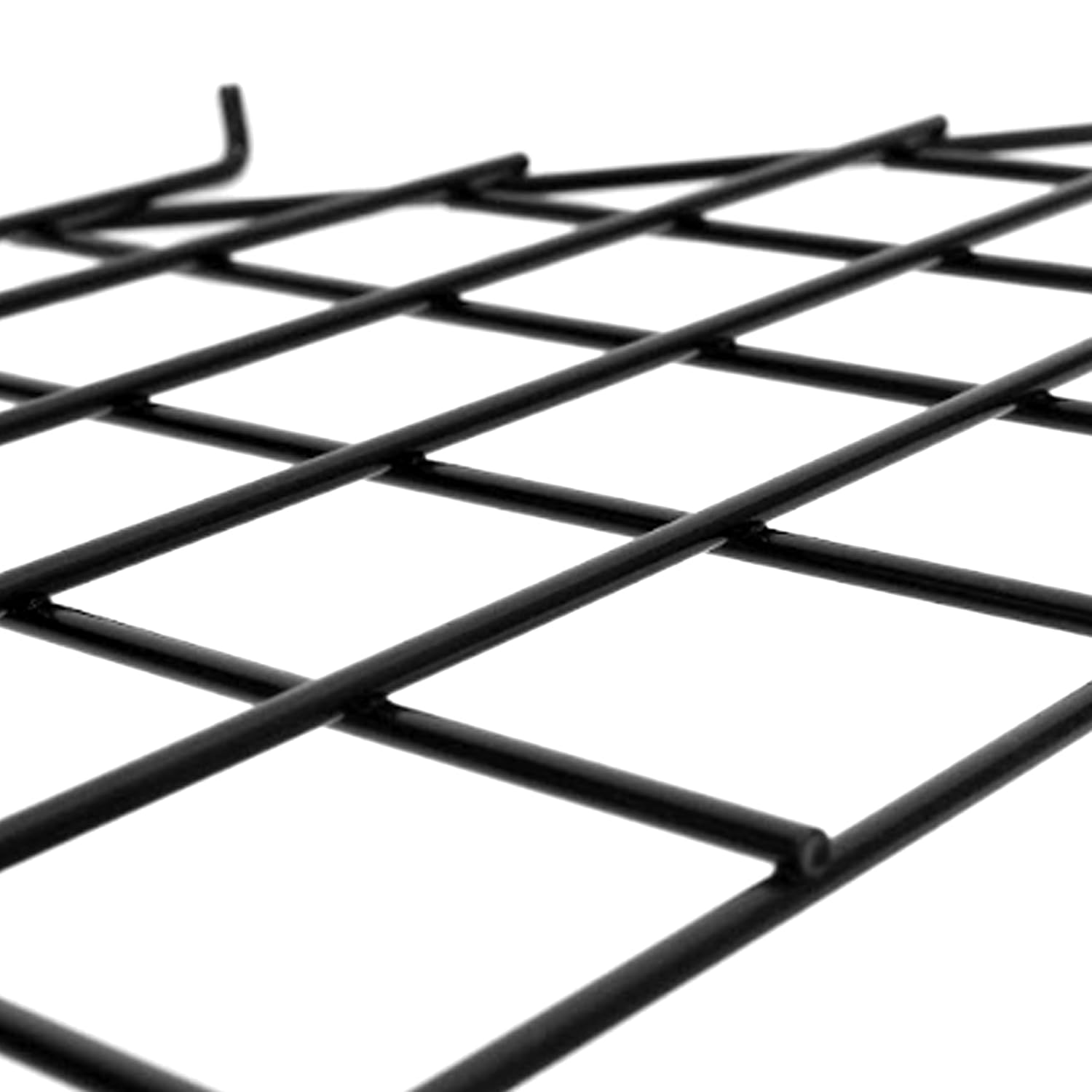 SSWBasics Triangle Black Wire Grid Shelf -- Set of 2