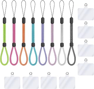 FrgKbTm Hand Wrist Strap Lanyard, Adjustable Nylon Colorful for Mobile Phone, Camara, USB Flash Drive, ID Name Tag Badge