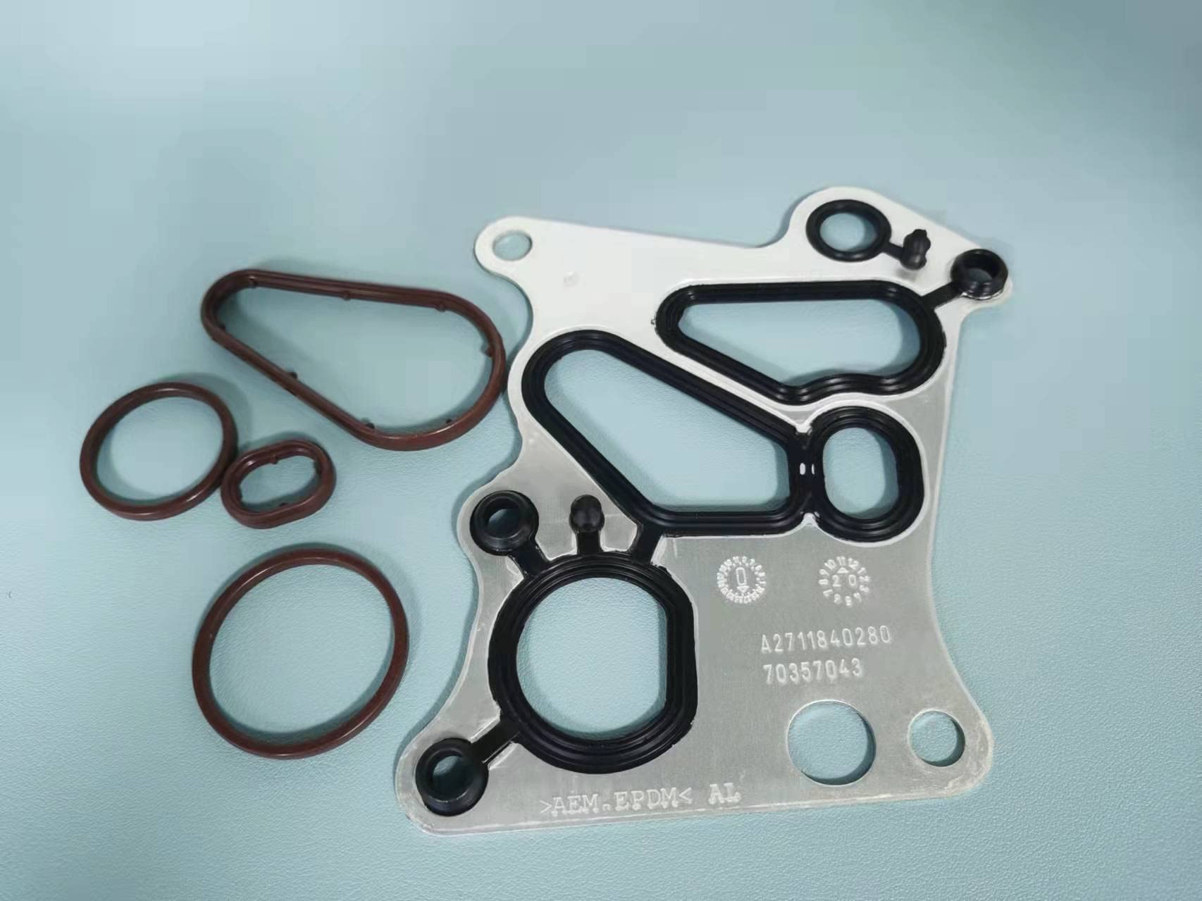 Amazon.com: 1 pc/Set Oil Filter Gasket 2711840280 A2711840280 