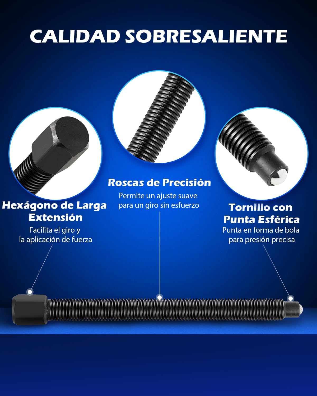 Orion Motor Tech Juego de Extractores de Rodamientos, Capacidad 5 T Extractor Cojinetes, Kit de Extracción de Cojinetes de Rueda de Piñón con Mordazas de 5 CM y 7.62 CM
