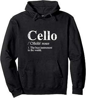 The Best Instrument In The World Cello Pullover Hoodie