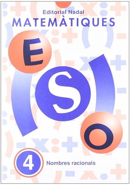 Portada de Matematiques ESO Nº 4 Nombres Racionals