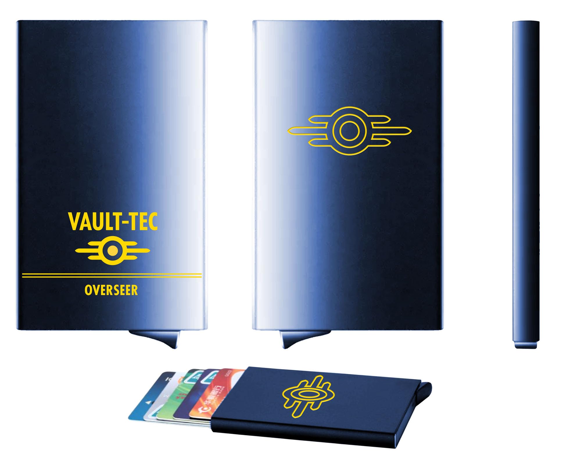 DPI Merchandising GmbH Fallout Overseer, męskie etui na karty, wielokolorowe, jeden rozmiar, Biały, 70AA