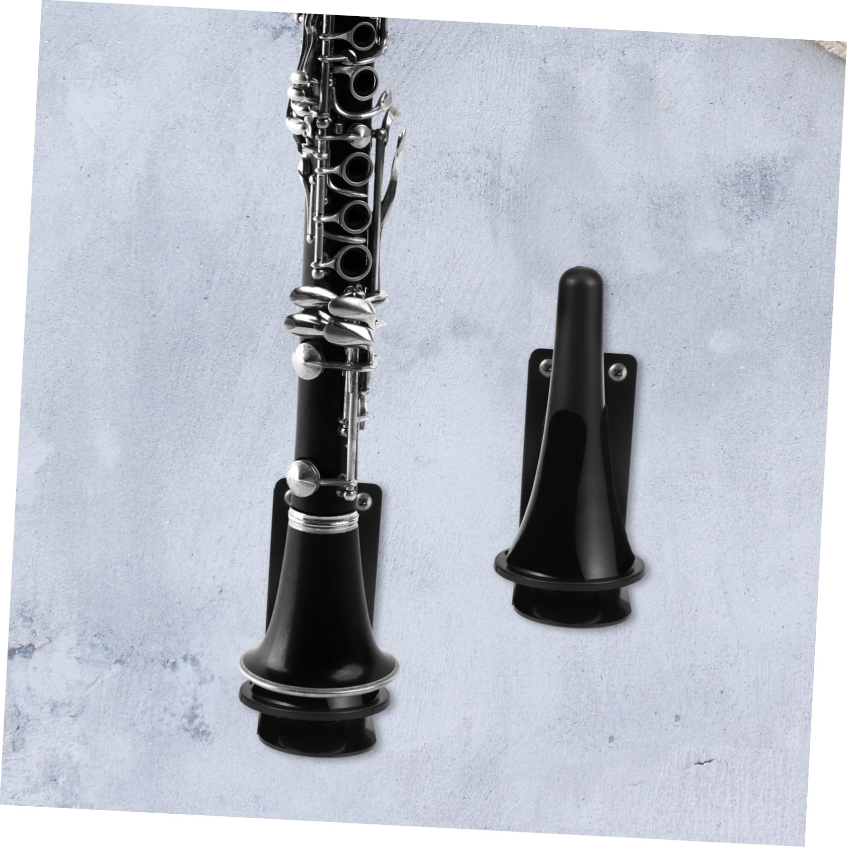 JOINPAYA Clarinet Flute Stand Wall-mounted Hook Sturdy Plastic Iron Easy Instrument Display Compact Storage for Musicians