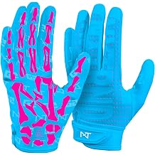 Nxtrnd Skeleton G2 Pro Football Gloves, Mens Ultra Sticky Elite Receiver Gloves