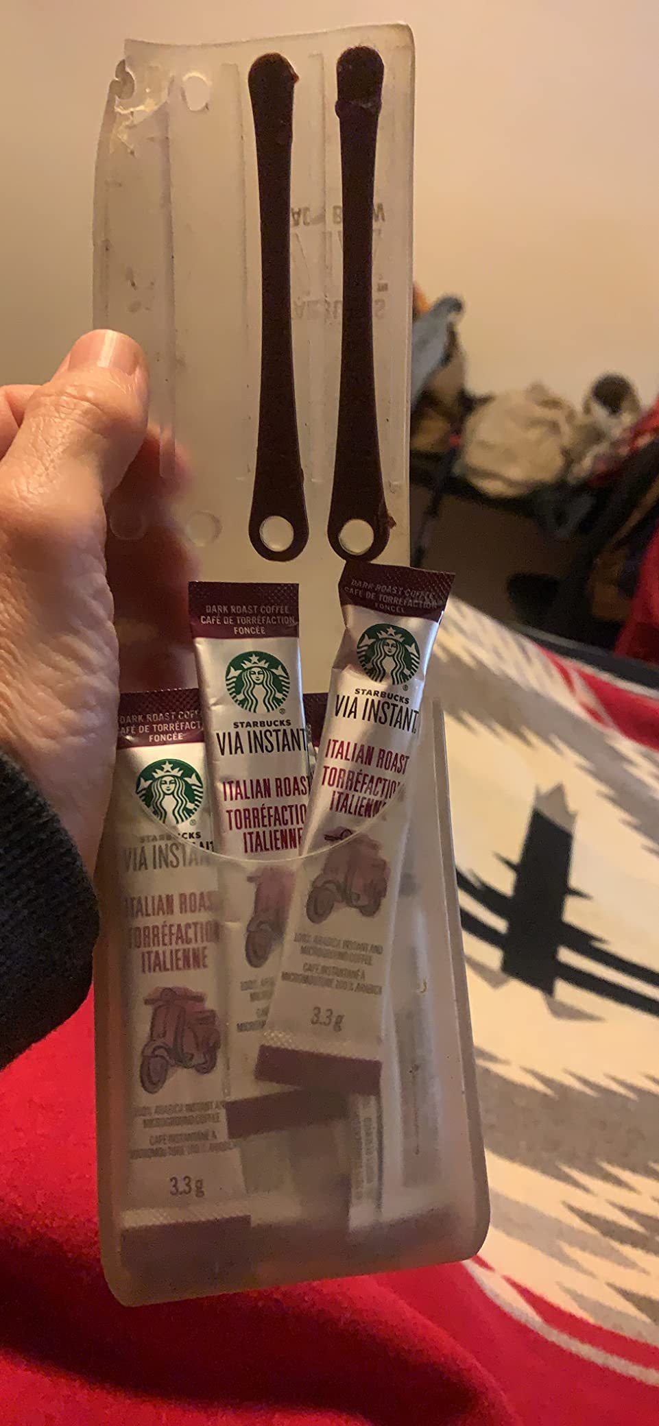 Starbucks VIA Instant Coffee—Medium Roast Coffee—Pike Place Roast—100% Arabica—1 box (50 packets) photo review