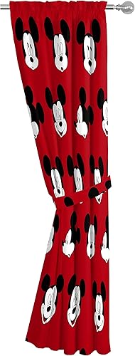 Miniatura 2 de Jay Franco Disney Mickey Mouse - Juego de 4 cortinas de 84 pulgadas, hermosa decoración de habitación y fácil de instalar, las cortinas de ventana