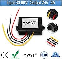 Vista 2 de Convertidor DC DC Reductor 30-90V 24v 48v 60v 72v a 24v DC Convertidor reductor reductor reductor 3A 72W DC Regulador de voltaje para carrito
