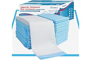 Heavy Duty Tear-Resistant Disposable Pee Pads for Large Dogs 36" x 48"